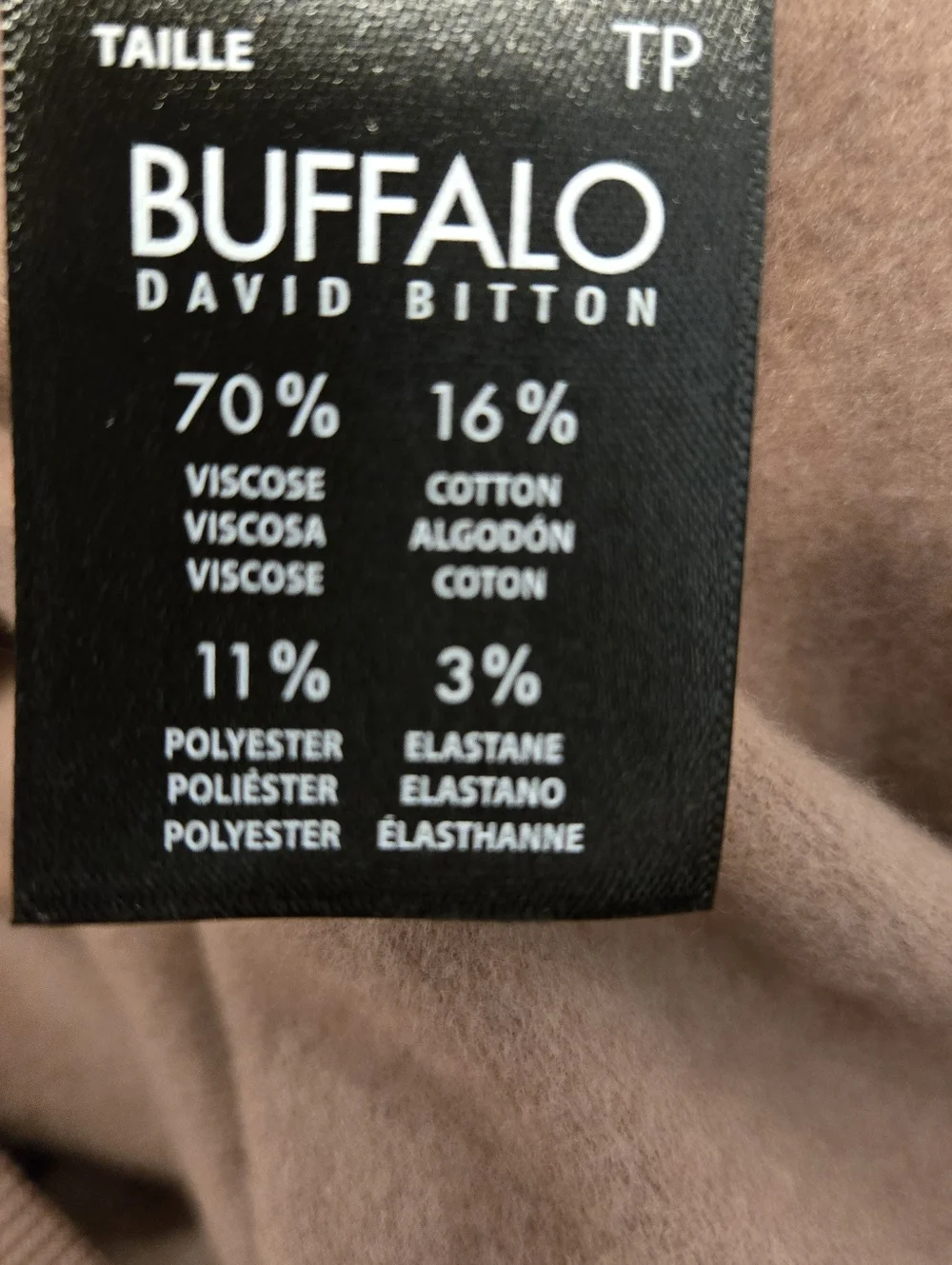Buffalo David Bitton Women's Pullover Super Soft Cozy V Neck Rose Sweater XS